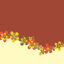 Buntes Blumenmuster