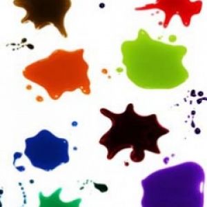 Bunte Farbspritzer