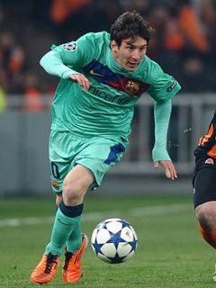 Lionel Messi in Aktion