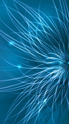 Blaue Abstrakte Lichtmuster