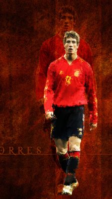 Fußballkunst von Fernando Torres