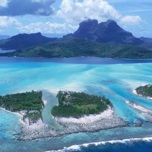 Tropische Paradieslandschaft