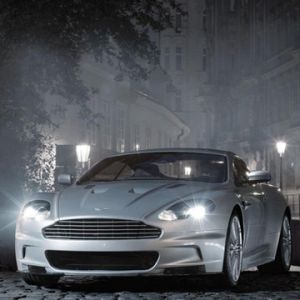 Aston Martin Nachtfahrt