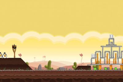 Angry Birds Spielszene
