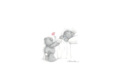 Niedliche Teddybären in Liebe