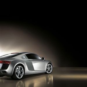 Elegantes Audi R8 Sportwagen