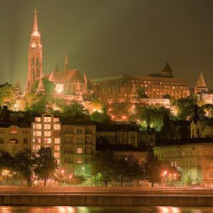 Nachtansicht von Budapest