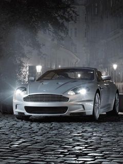 Aston Martin DB9 Nachtfahrt