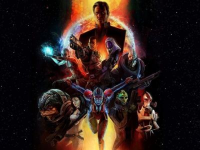 Episke Sci-Fi Abenteuer Charaktere