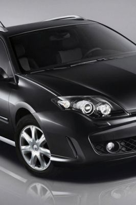 Elegantes Schwarzes Auto