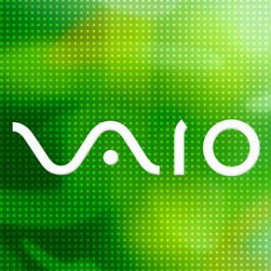 Abstraktes Design des VAIO-Logos
