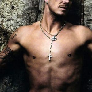 David Beckham Oberkörperfrei