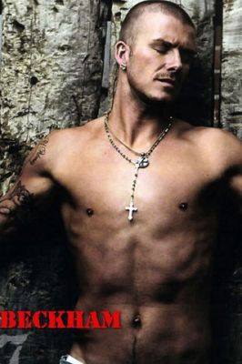 David Beckham Oberkörperfrei