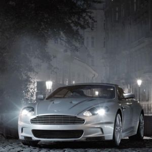 Aston Martin Nachtfahrt