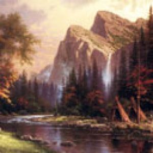 Majestätische Berglandschaft