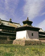 Mongolische Tempelarchitektur