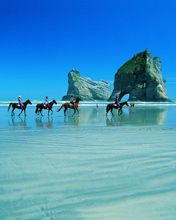 Reiten am Strand