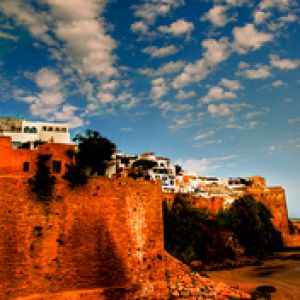 Historische Festung Unter Blauem Himmel