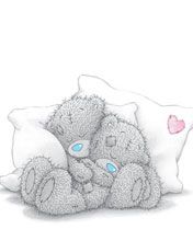 Niedliche Teddybären in Liebe