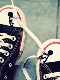 Kreative Sneaker Kunst
