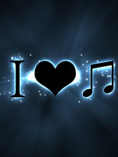 Ich liebe Musik Hintergrund
