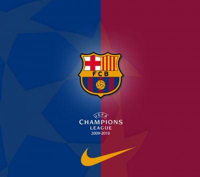 FC Barcelona Champions League Hintergrundbild