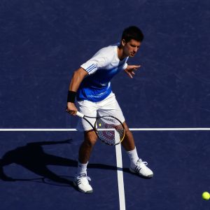 Tennis Aktionsaufnahme
