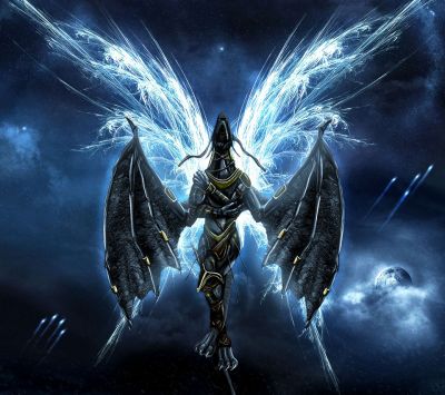Fantastisches Geflügeltes Wesen