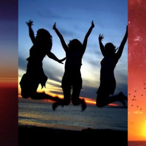 Sonnenuntergänge und Fröhliche Momente