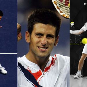 Novak Djokovic Tennis Aktion