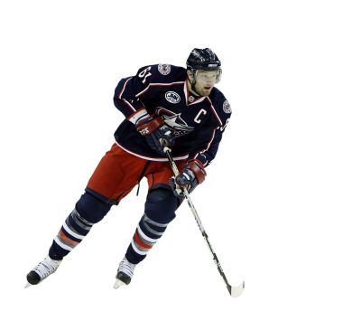 Eishockeyspieler in Aktion