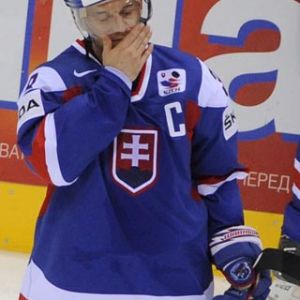 Slowakischer Eishockey-Kapitän