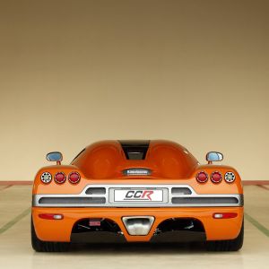 Heckansicht des Pagani Zonda CCR