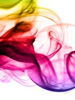 Bunte Rauchmuster