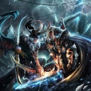 Epische Fantasy-Schlacht