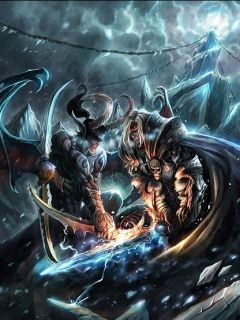 Epische Fantasy-Schlacht