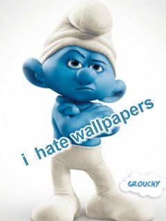 Grouchy Smurf Charakter
