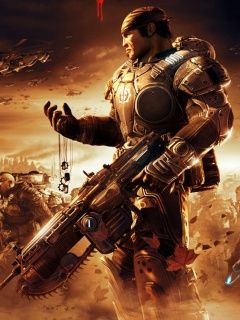 Gears of War Charakter Kunst