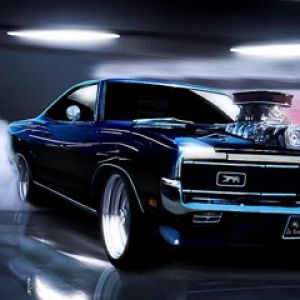 Klassisches Muscle Car