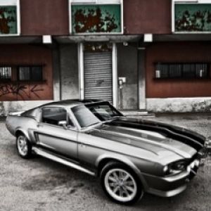 Klassischer Ford Mustang