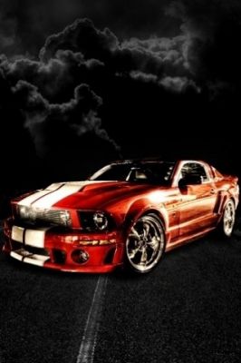 Roter Mustang GT