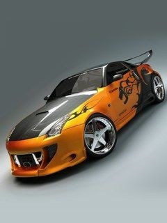 Stylisches Modifiziertes Sportauto