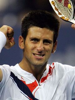 Novak Djokovic Feier
