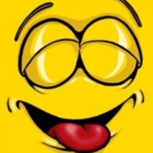 Glückliches Lächelndes Gesicht