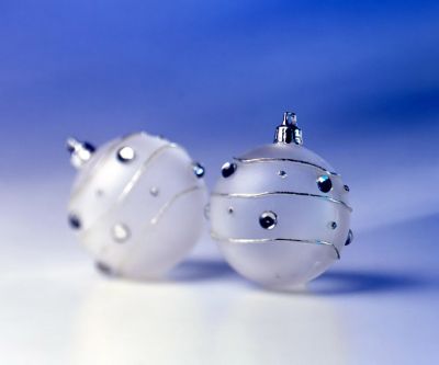 Elegante Weihnachtsornamente