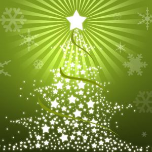 Funkelnder Weihnachtsbaum