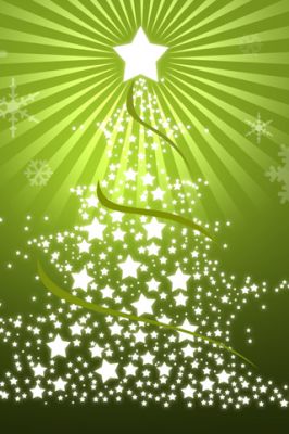 Funkelnder Weihnachtsbaum