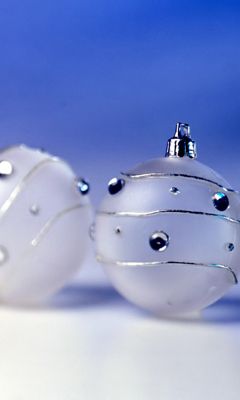 Elegante Weihnachtsornamente