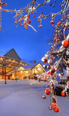 Wunderschönes Winterhotel