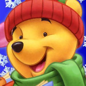 Winnie Puuh Winterfreude